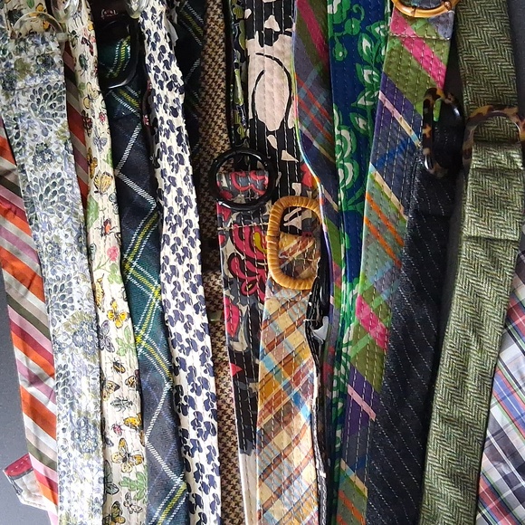 J.Crew M/L Cotton Tartan Plaid Belt New! Message W/ Requests! - Picture 5 of 8